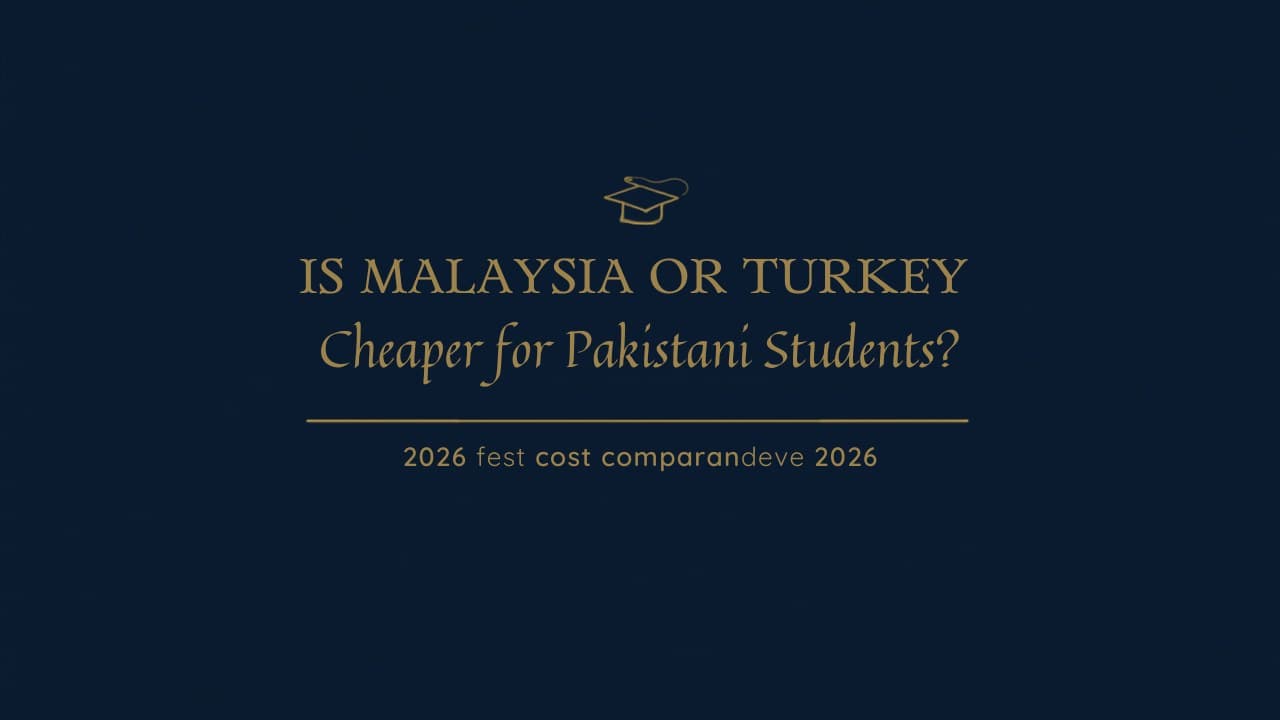 Is Malaysia or Turkey Cheaper for Pakistani Students?