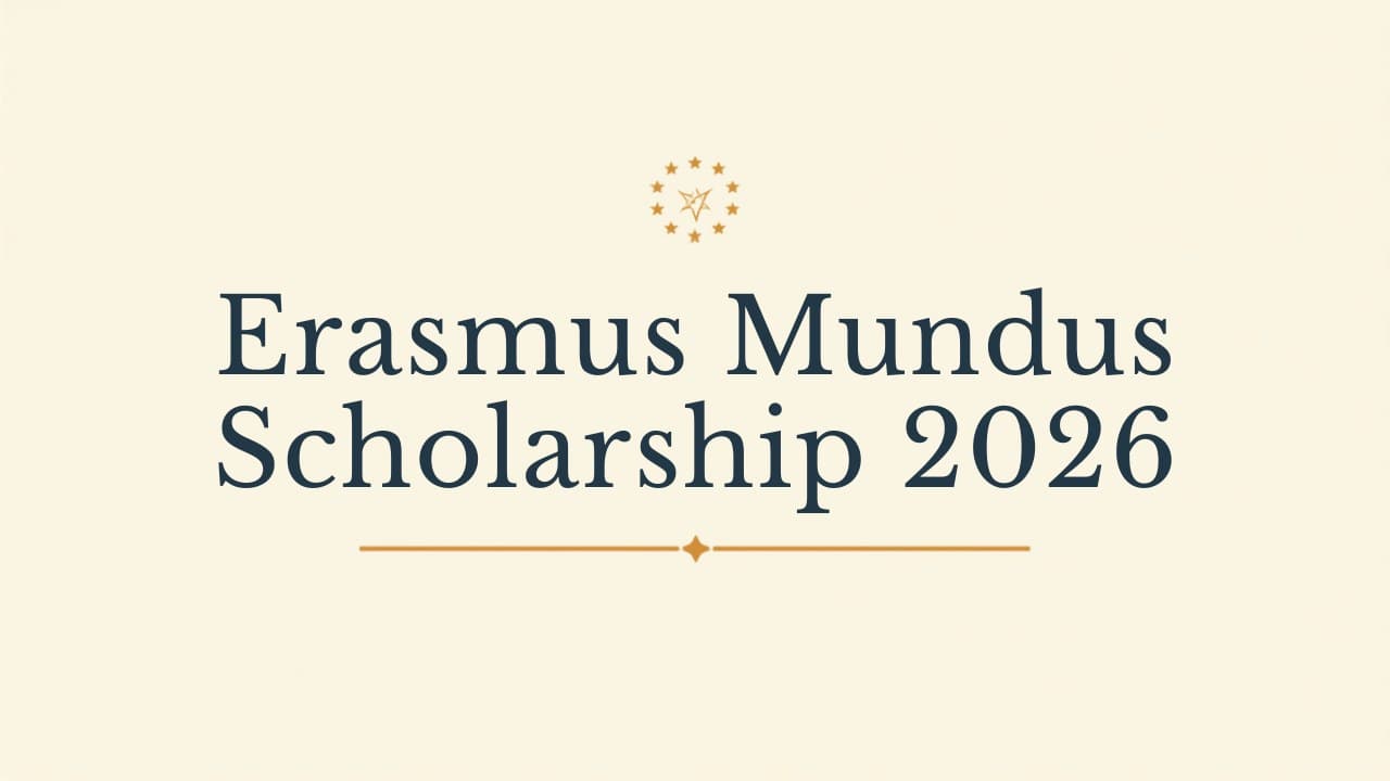 Erasmus Mundus Scholarship for Pakistani Students Complete 2026 Guide