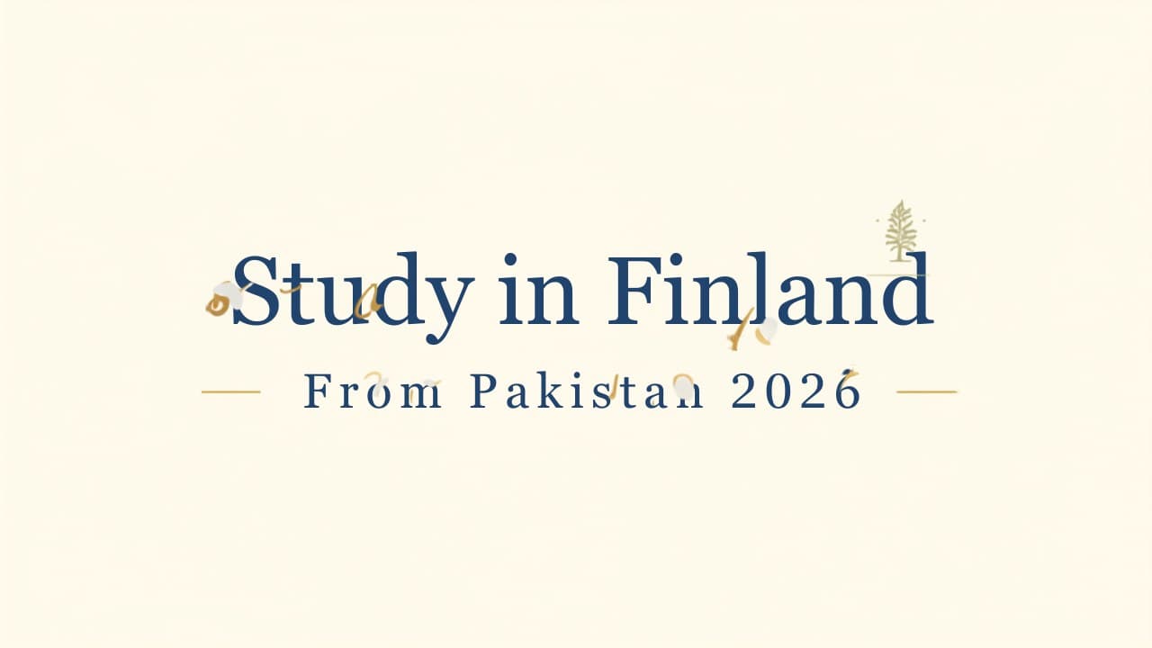 Study in Finland From Pakistan: Costs, Scholarships and Student Visa (2026)