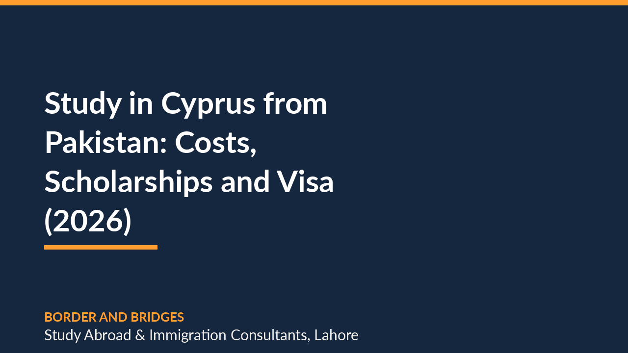 Study in Cyprus from Pakistan: Costs, Scholarships and Visa (2026)
