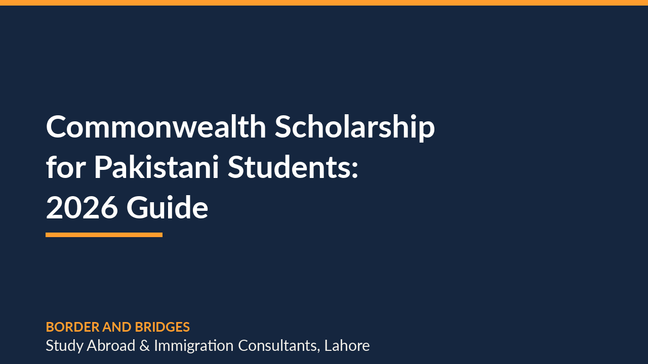Commonwealth Scholarship for Pakistani Students: 2026 Guide