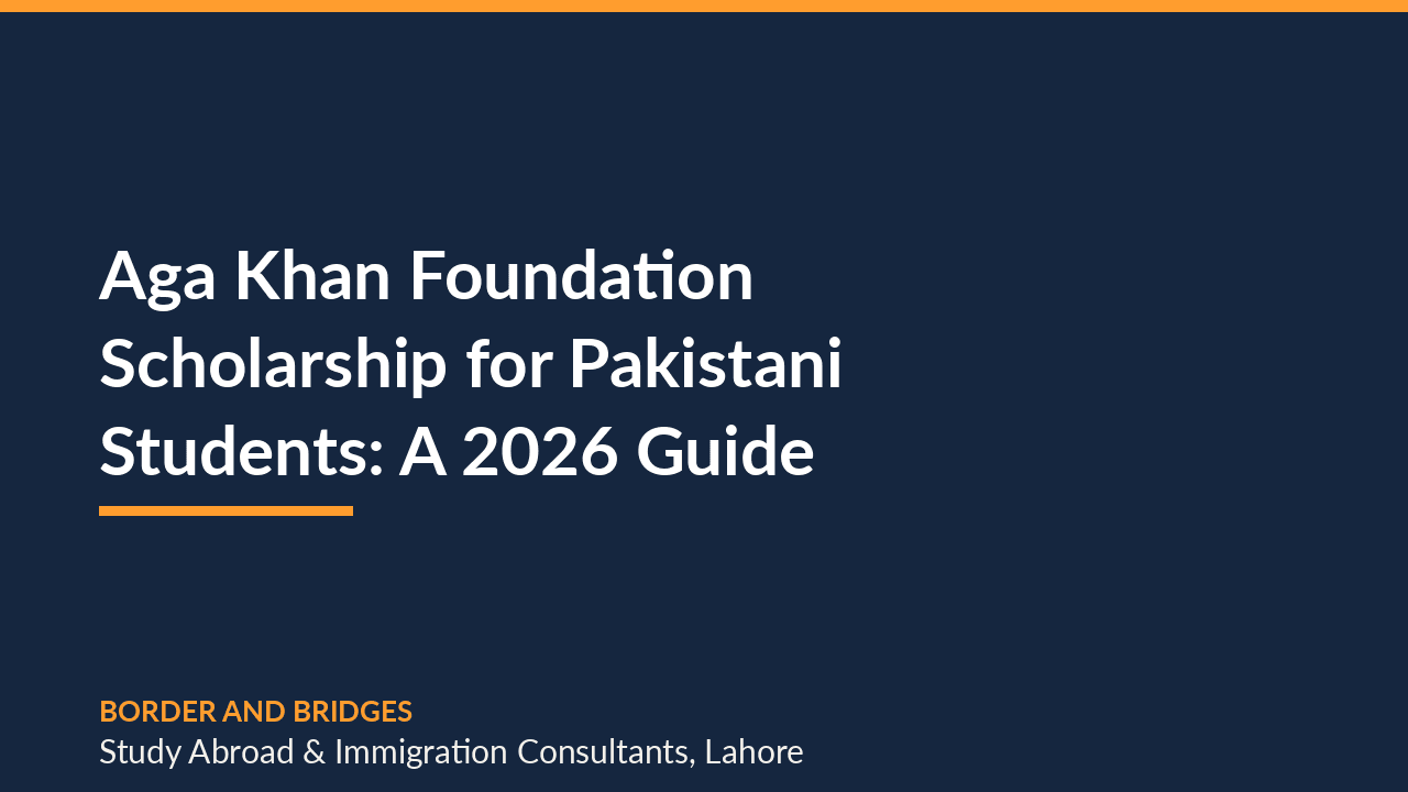 Aga Khan Foundation Scholarship for Pakistani Students: A 2026 Guide