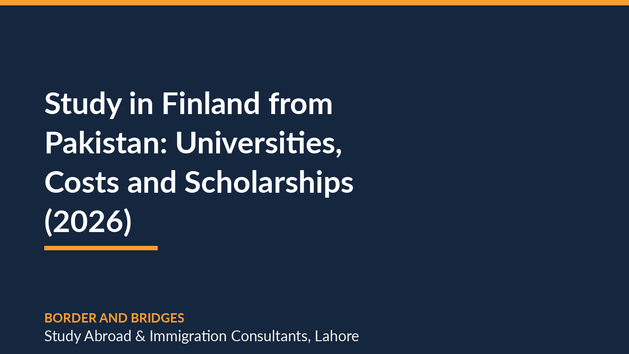 Study in Finland from Pakistan: Universities, Costs and Scholarships (2026)