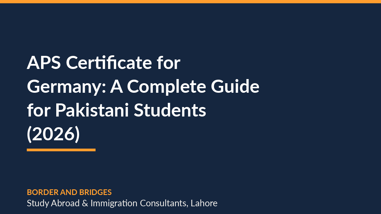 APS Certificate for Germany: A Complete Guide for Pakistani Students (2026)
