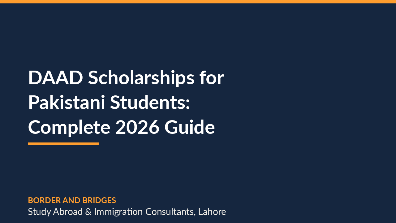DAAD Scholarships for Pakistani Students: Complete 2026 Guide