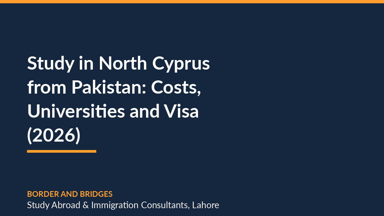 Study in North Cyprus from Pakistan: Costs, Universities and Visa (2026)