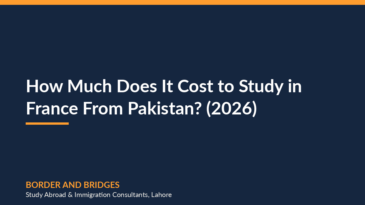 How Much Does It Cost to Study in France From Pakistan? (2026)