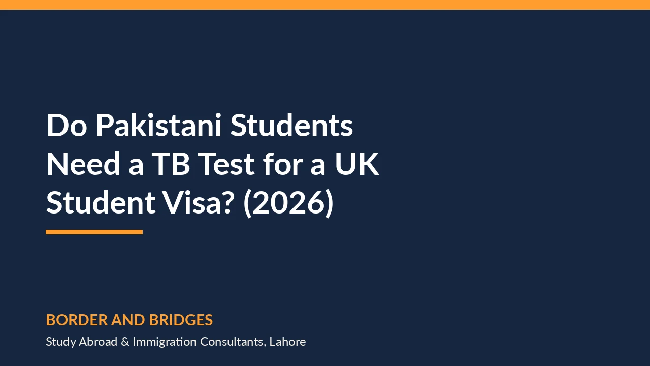 Do Pakistani Students Need a TB Test for a UK Student Visa? (2026)