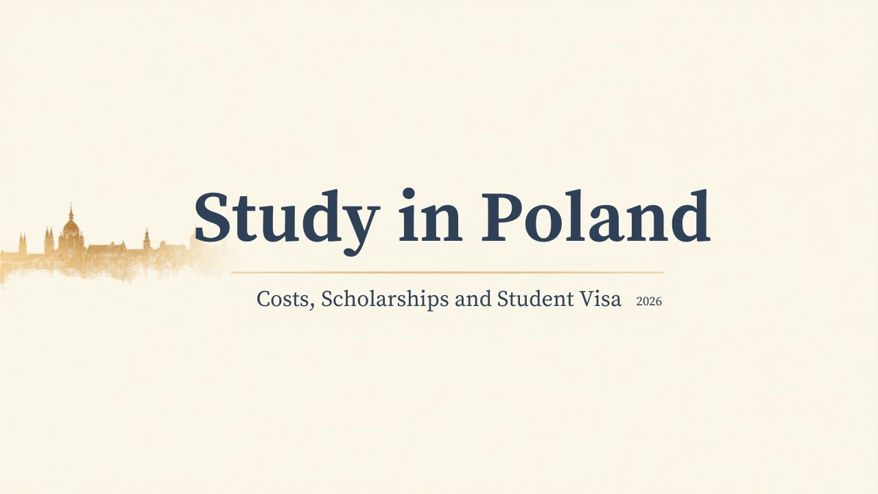 Study in Poland from Pakistan: costs, scholarships and student visa guide for 2026