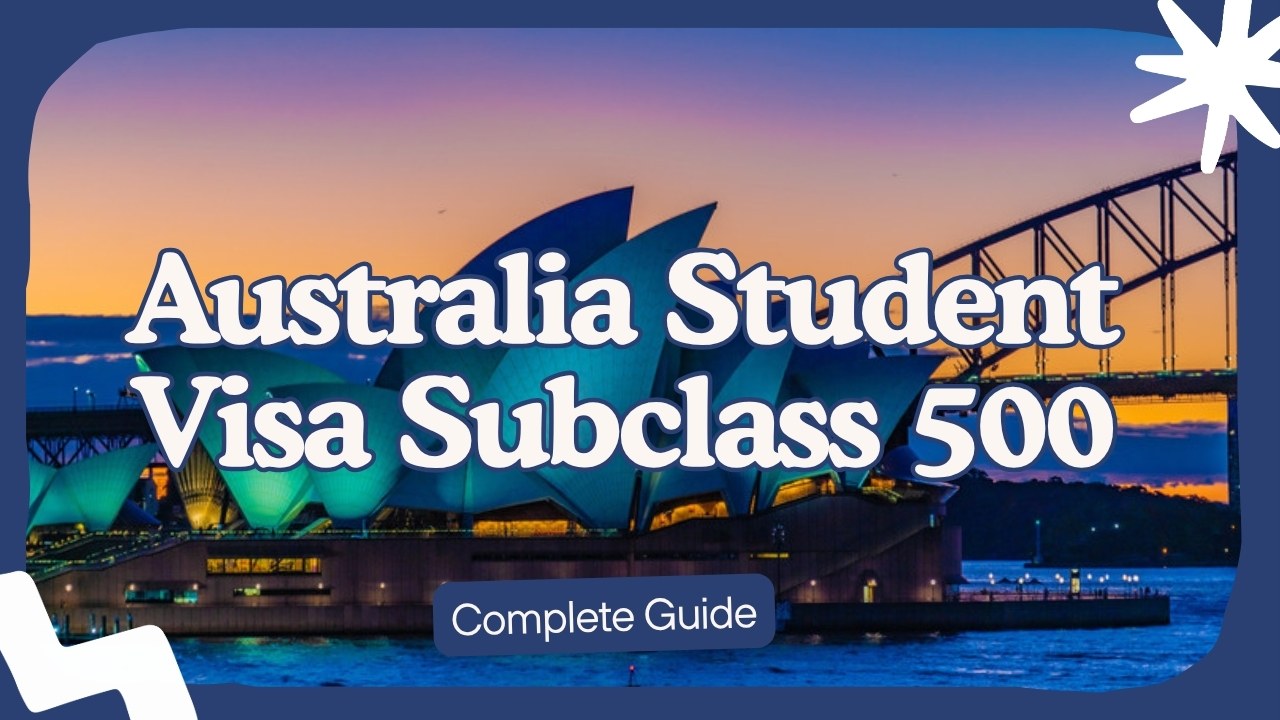 Australia student visa subclass 500 from Pakistan full guide