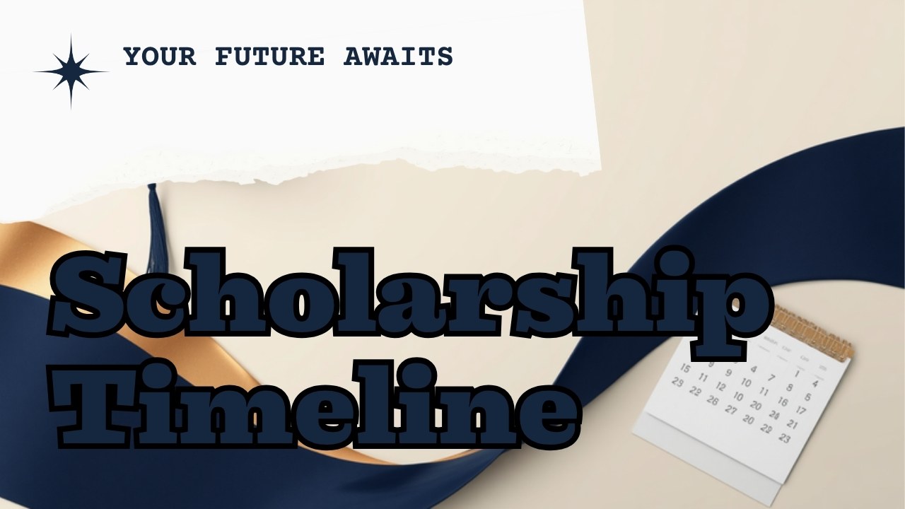 Scholarship application timeline month by month guide for Pakistani students 2026