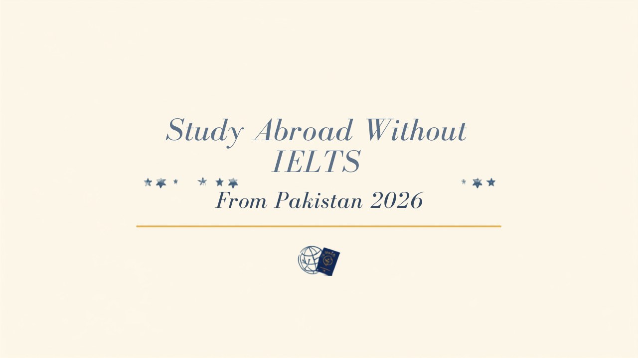 Which Countries Can You Study In Without IELTS From Pakistan 2026