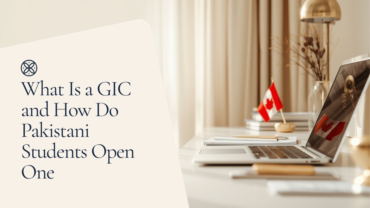 What Is a GIC and How Do Pakistani Students Open One for Canada 2026