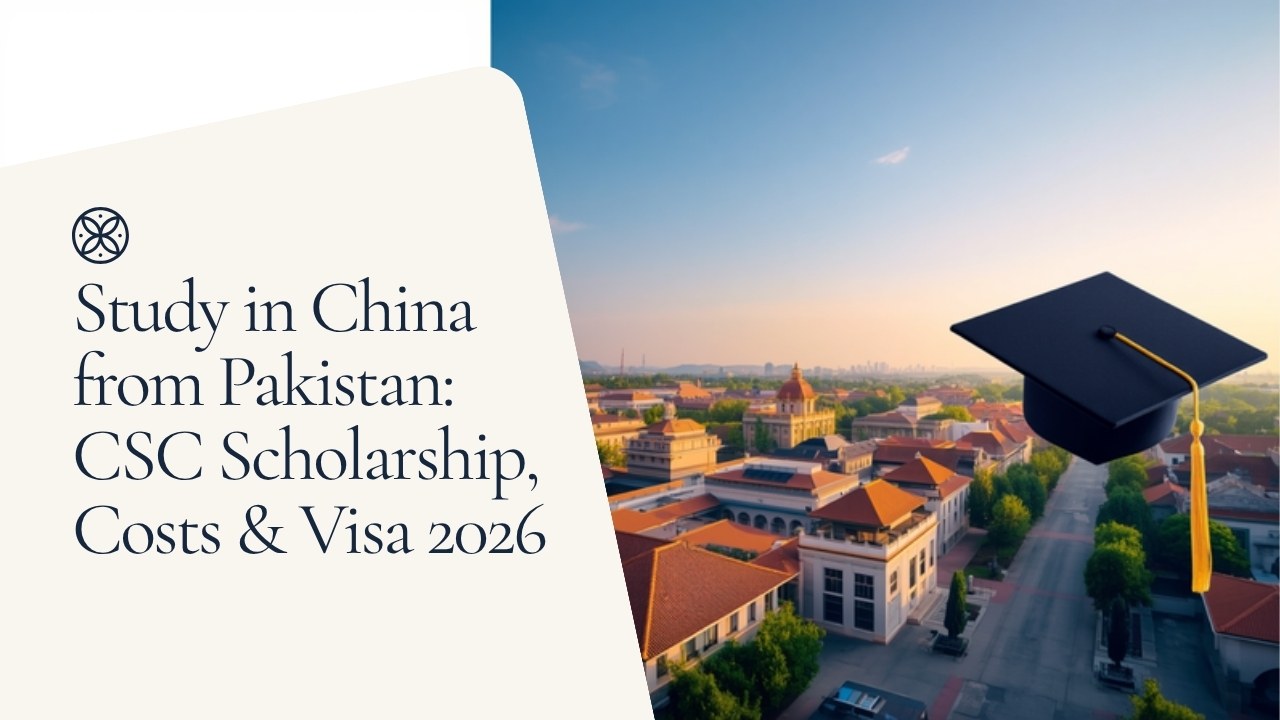 Study in China from Pakistan: CSC Scholarship, Costs and Student Visa 2026